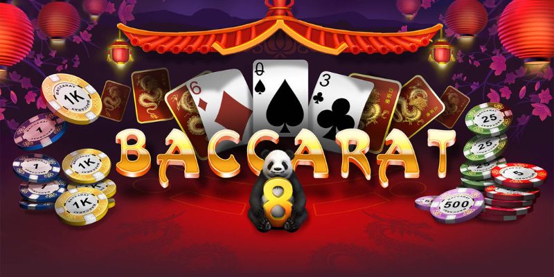 The baccarat game attracts a large number of participants