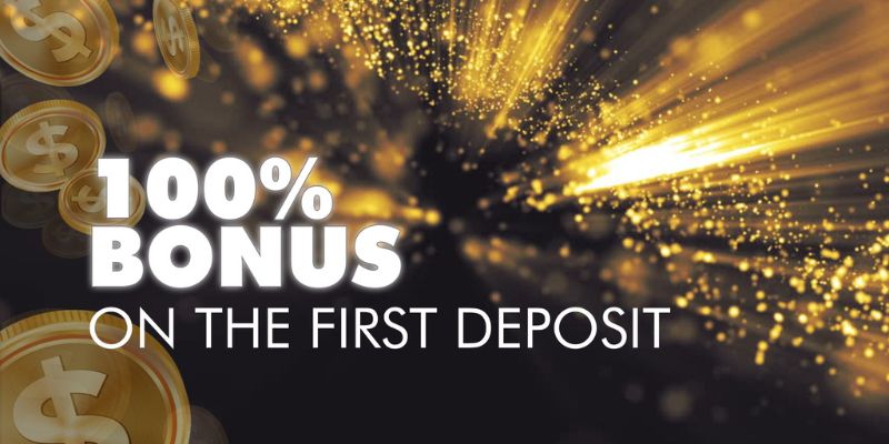 Introducing first 100% bonus program for top deposit