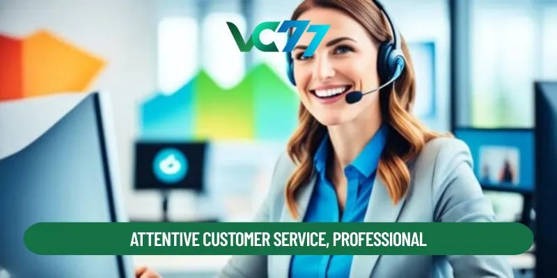 Attentive customer service, professional